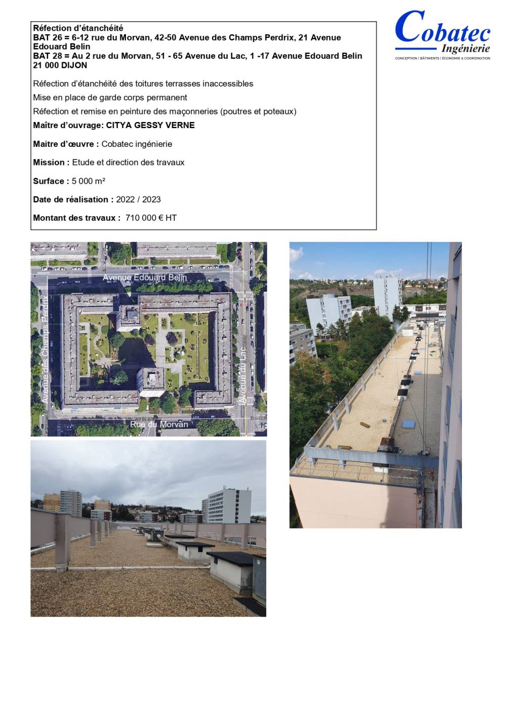 Réfection toiture
