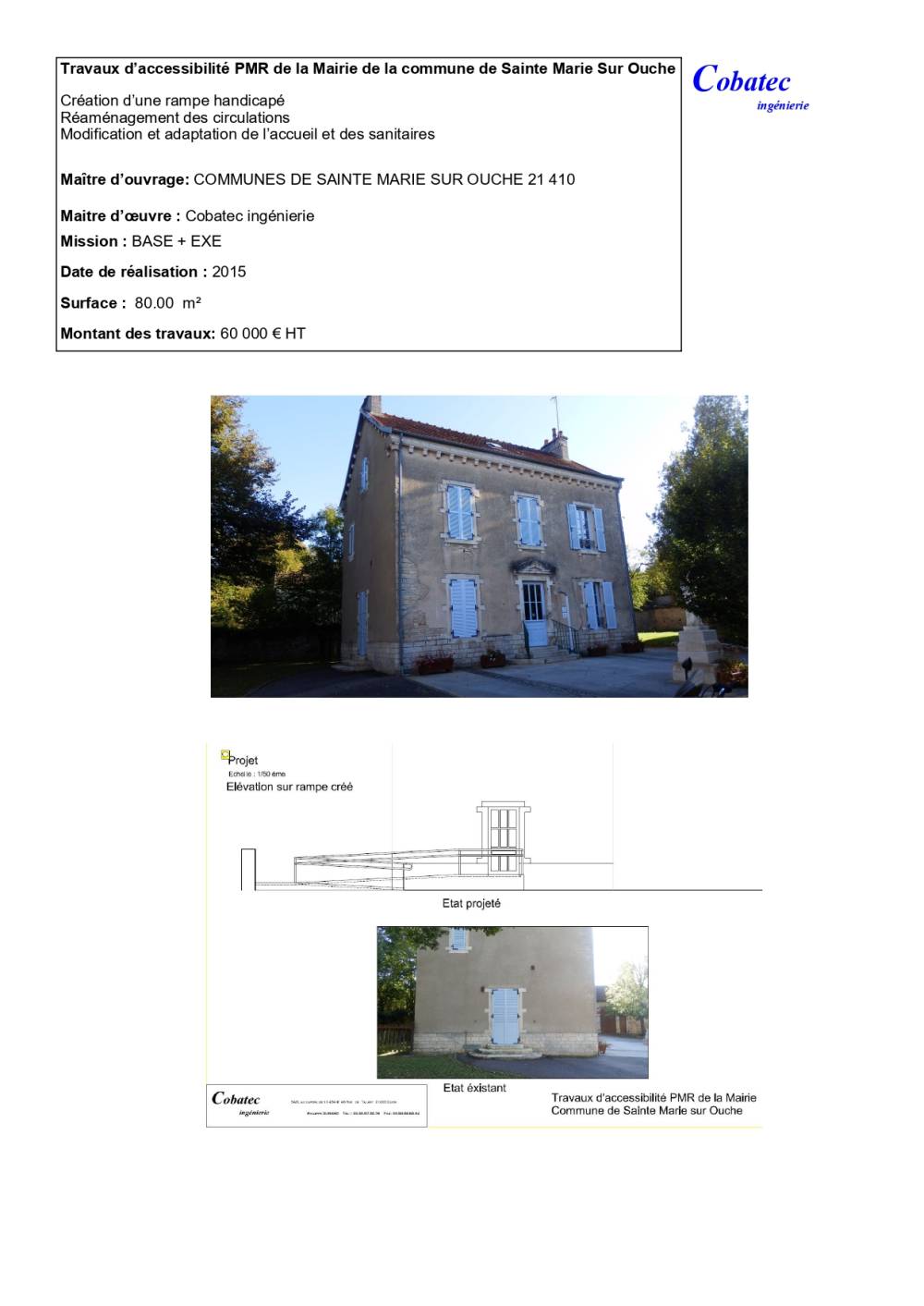 travaux mise aux normes