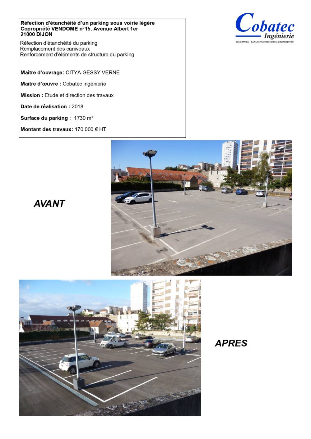 réfection étanchéité