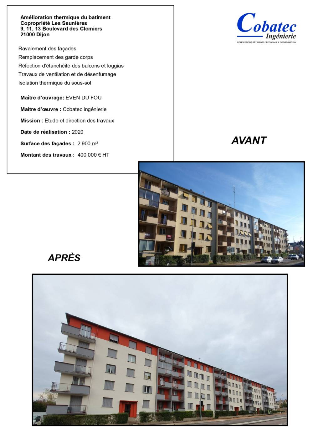 amélioration thermique